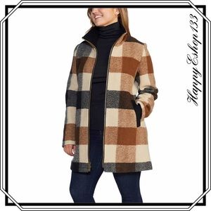 Pendleton Women’s Knit Wool Blend Walker Coat